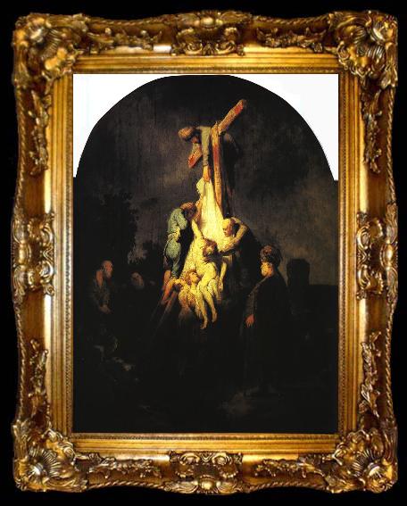 framed  Rembrandt The Descent from the Cross, ta009-2