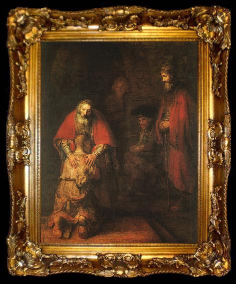 framed  Rembrandt The Jewish Bride, ta009-2