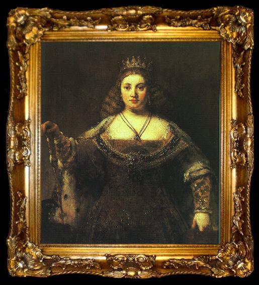 framed  Rembrandt Juno, ta009-2
