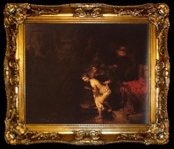 framed  Rembrandt Susanna and the Elders, ta009-2