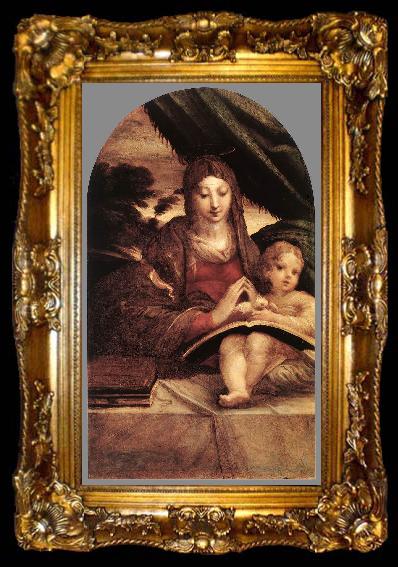 framed  PARMIGIANINO Madonna and Child sg, ta009-2