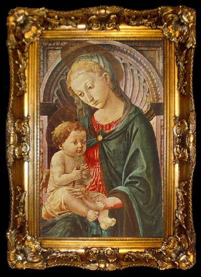 framed  PESELLINO Madonna with Child (detail) fsgf, ta009-2
