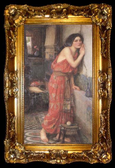 framed  Anonymous Lady, ta009-2