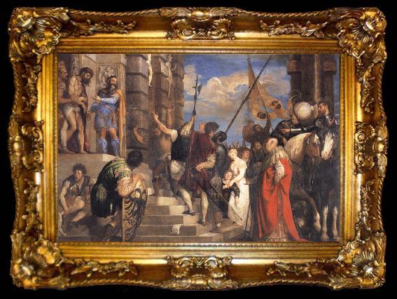 framed  Titian Ecce homo, ta009-2