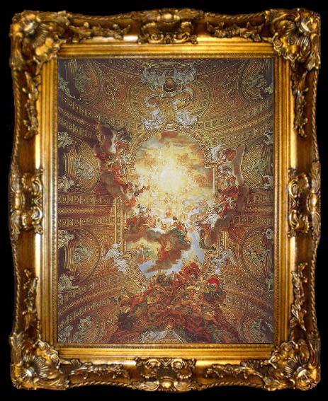 framed  Baciccio Adoration of the Name of Jesus, ta009-2