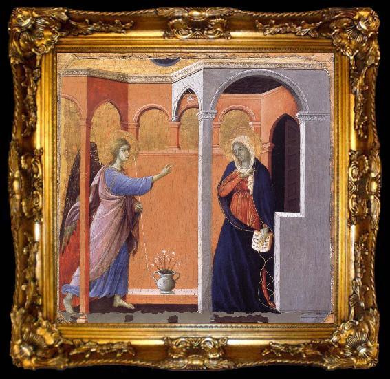 framed  Duccio The Annunciation, ta009-2