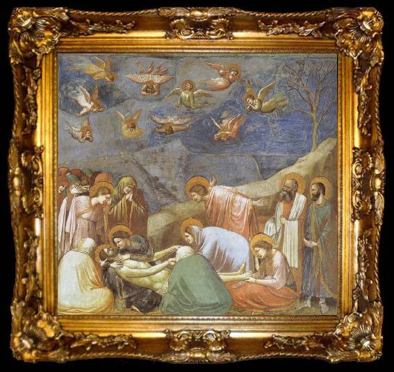 framed  Giotto Bewening of Christ, ta009-2