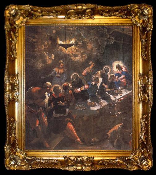 framed  Tintoretto The communion, ta009-2