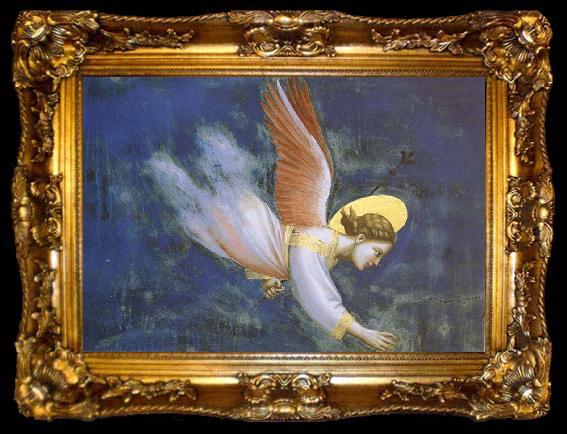 framed  Giotto Detail of Joachim-s Dream, ta009-2