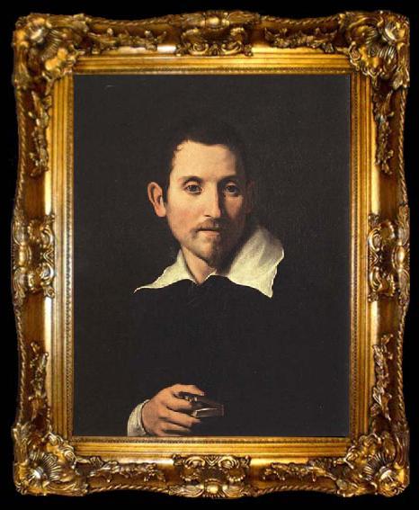 framed  Domenichino Self-Portrait, ta009-2