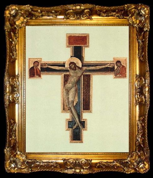 framed  Cimabue Crucifix, ta009-2