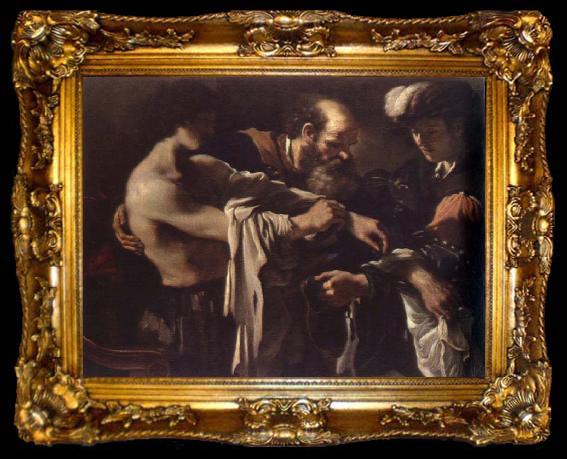 framed  GUERCINO return of the prodigal son, ta009-2