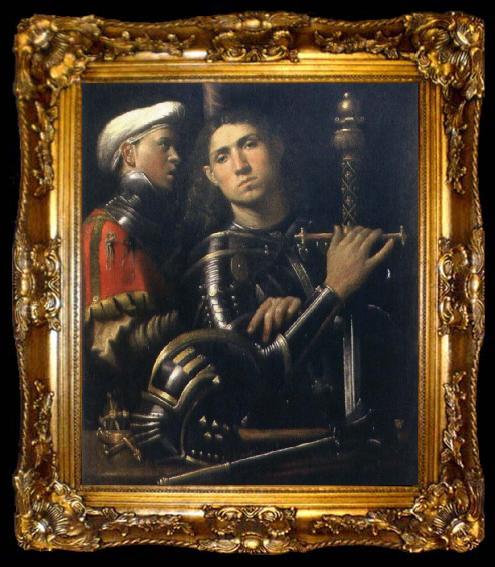 framed  Giorgione Pope fleet department life Jacob wears Salol portrait, ta009-2