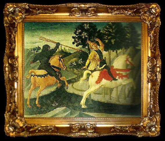 framed  PESELLINO the death of absalom, ta009-2
