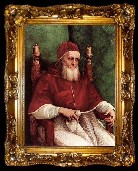 framed  Raphael Portrait of Pope Julius II,, ta009-2