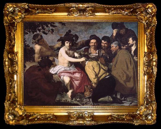 framed  Velasquez Dionysus, ta009-2