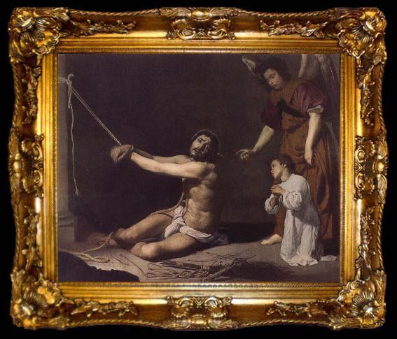 framed  Velasquez The spirit of Christ and supervision, ta009-2