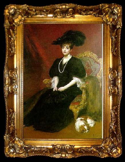 framed  Carolus-Duran Anna Gould, ta009-2
