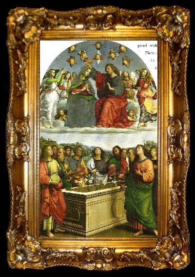 framed  Raphael coronation of the virgin, ta009-2