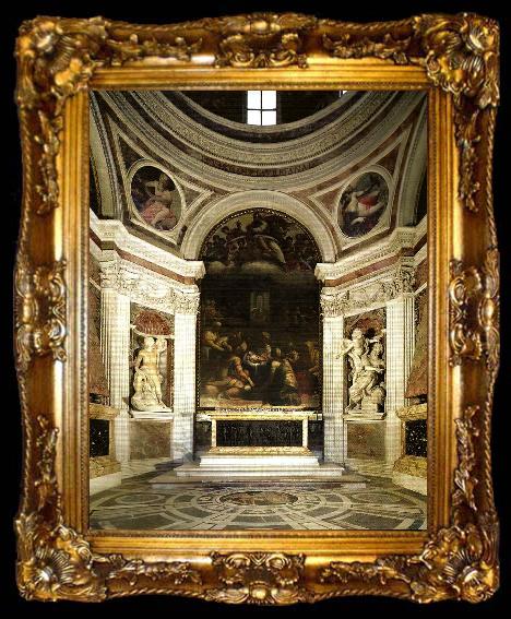 framed  Raphael chigi chapel, ta009-2