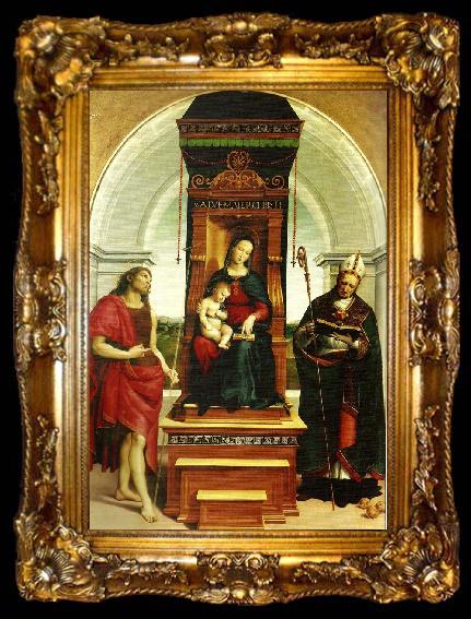 framed  Raphael virgin and child, ta009-2