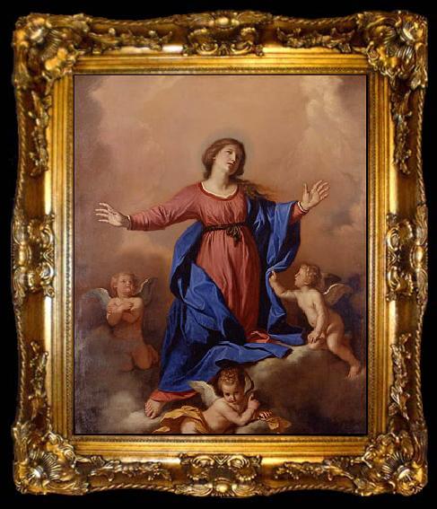 framed  GUERCINO assumption of the Virgin, ta009-2