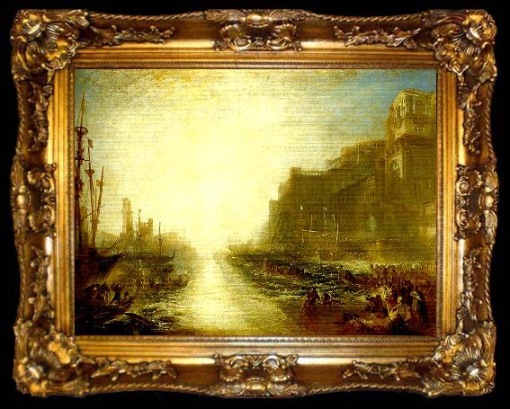 framed  J.M.W.Turner regulus, ta009-2
