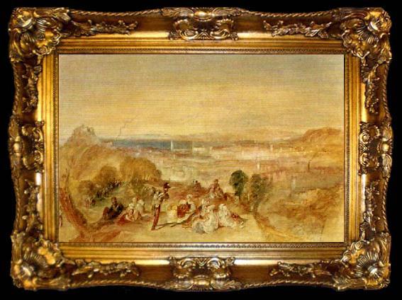 framed  J.M.W.Turner genoa, ta009-2