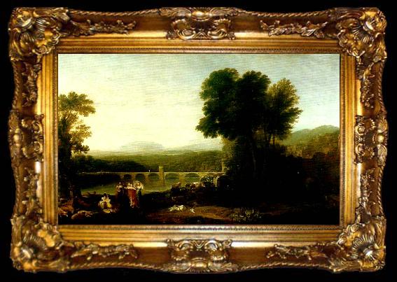 framed  J.M.W.Turner apullia in search of appullus vide ovid, ta009-2