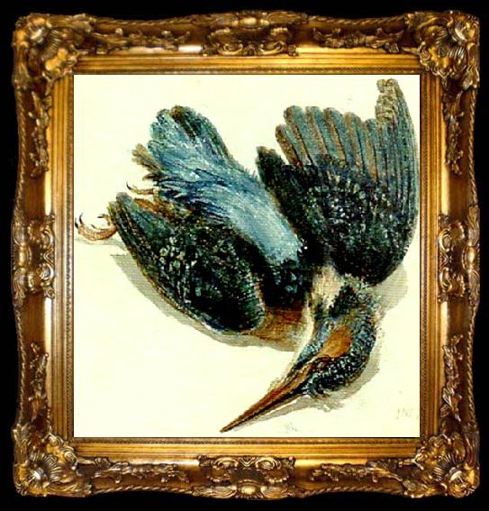 framed  J.M.W.Turner kingfisher, ta009-2
