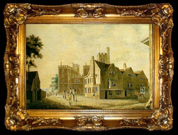 framed  J.M.W.Turner the archbishop