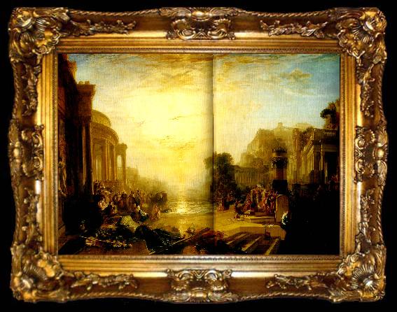 framed  J.M.W.Turner the deline of the carthaginian empire, ta009-2