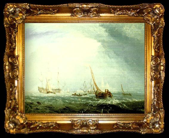 framed  J.M.W.Turner van goyen looking out for a subject, ta009-2