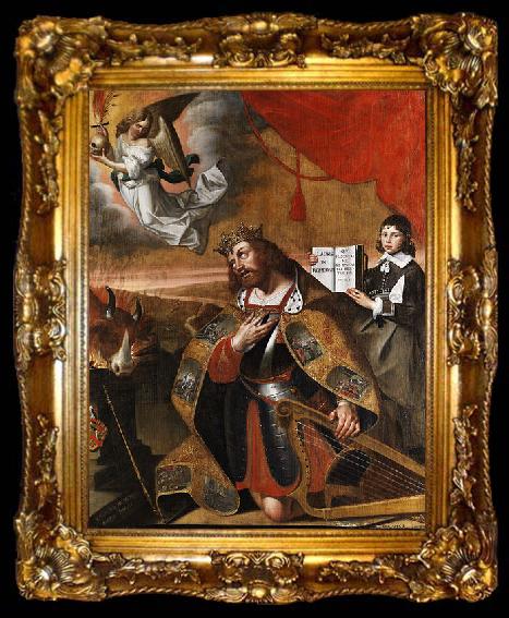 framed  Anonymous Jahrhunderts in Art von Jan de Bray, ta009-2