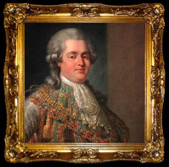 framed  BRAMANTE Louis Stanislas Xavier, comte de Provence, ta009-2