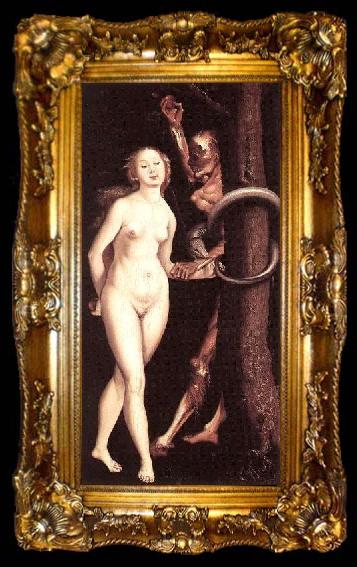 framed  Baldung Eve Serpent and Death, ta009-2