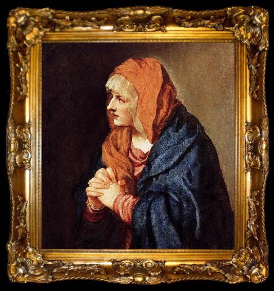 framed  Titian Mater Dolorosa, ta009-2