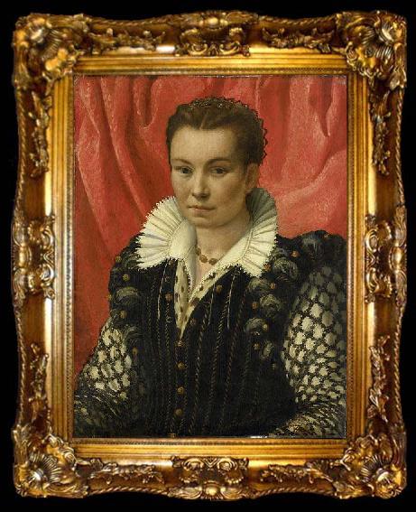 framed  Anonymous Portrait of a Woman, ta009-2