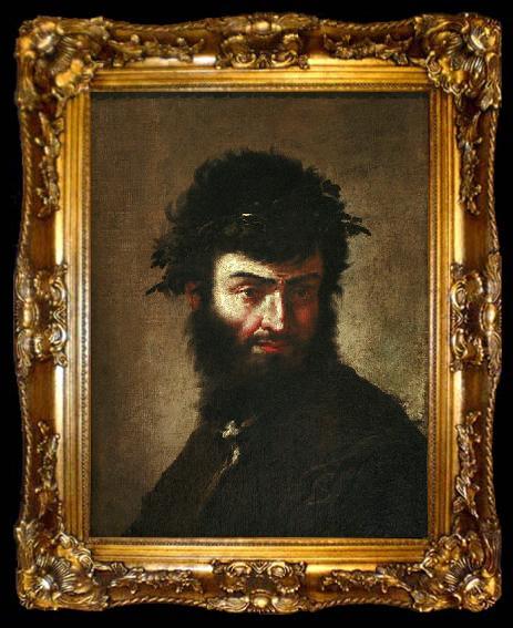 framed  BRAMANTE Self-portrait, ta009-2