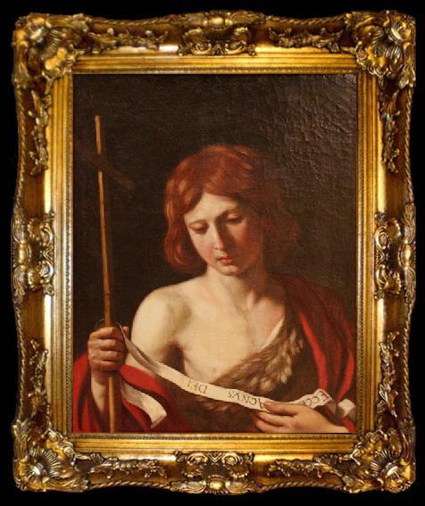 framed  GUERCINO St John the Baptist, ta009-2