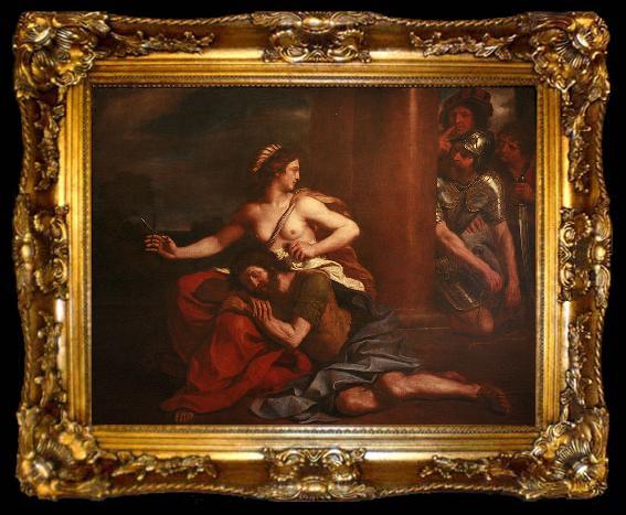 framed  GUERCINO Samson and Delilah, ta009-2