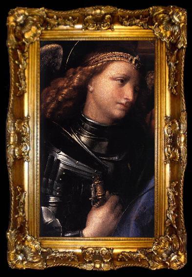 framed  Garofalo Virgin and Child with Saints (detail), ta009-2