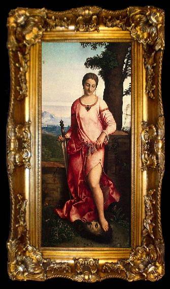 framed  Giorgione Judith, ta009-2