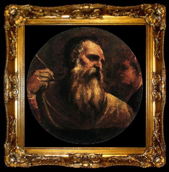 framed  Titian St Matthew, ta009-2