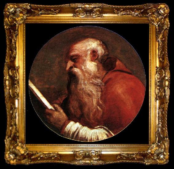framed  Titian St Jerome, ta009-2