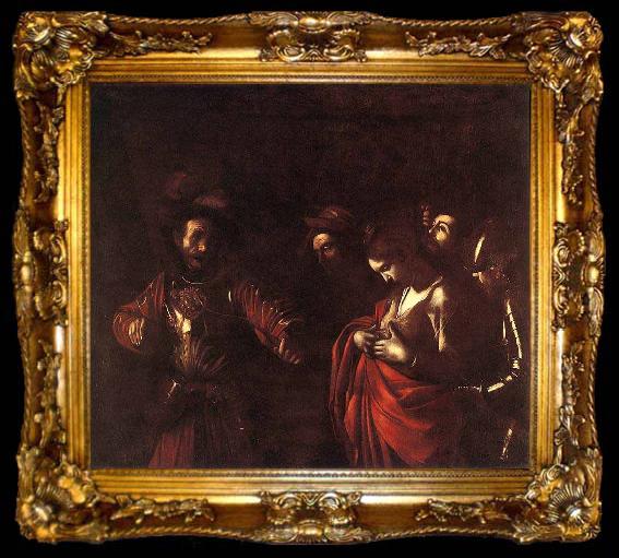 framed  Caravaggio Martyrdom of Saint Ursula, ta009-2