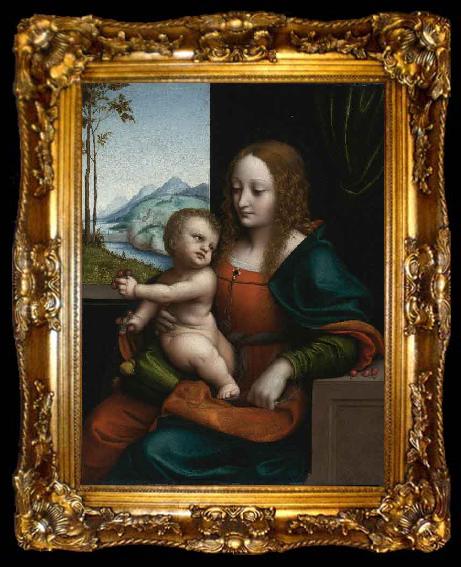 framed  GIAMPIETRINO The Virgin and Child, ta009-2