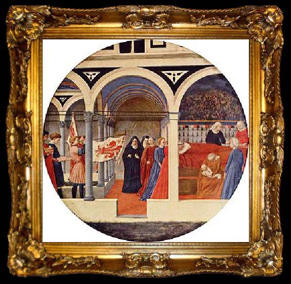 framed  MASACCIO Nativity, ta009-2