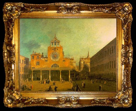 framed  Canaletto San Giacomo di Rialto, ta009-2