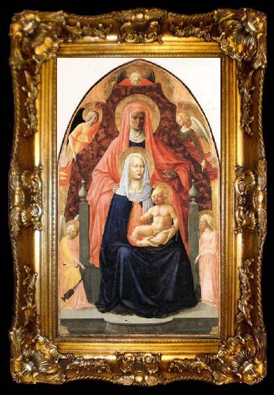 framed  MASACCIO St.Anne Metterza, ta009-2